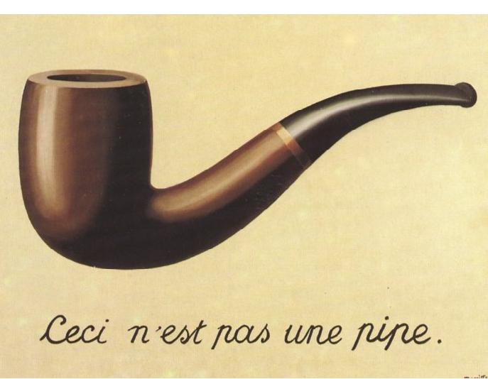 La Trahison des images, René Magritte, 1929