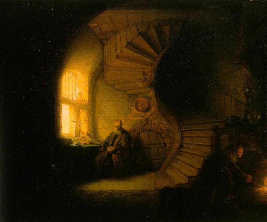 Le Philosophe en méditation, Rembrandt van Rijn, 1632